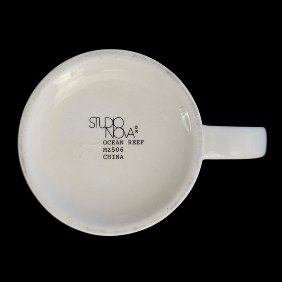 Studio Nova Ocean Reef Mug Coffee Cup Tropical Fish Coral Sea Life M2506 China - Picture 6 of 7